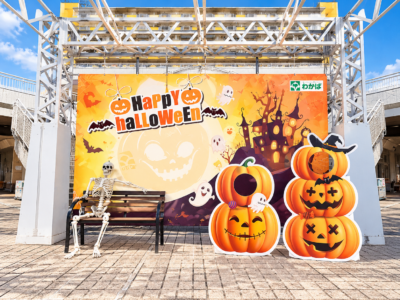 👻ショッピングタウンわかばにフォトスポットが登場👻